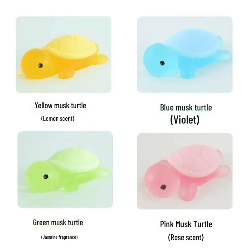 Handmade Cute Turtle Essential Oil Soap - Aromatherapy Ornament for Bathing and Shampoo