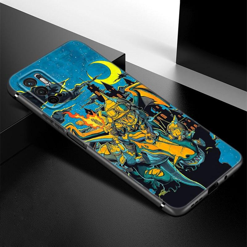 Dr Slump Arale Anime Phone Case For Xiaomi Redmi Note 7 8 8T 9 9S 10 10S 10T 11 11S 4G 11E 11T Pro 5G Soft TPU Black Cover