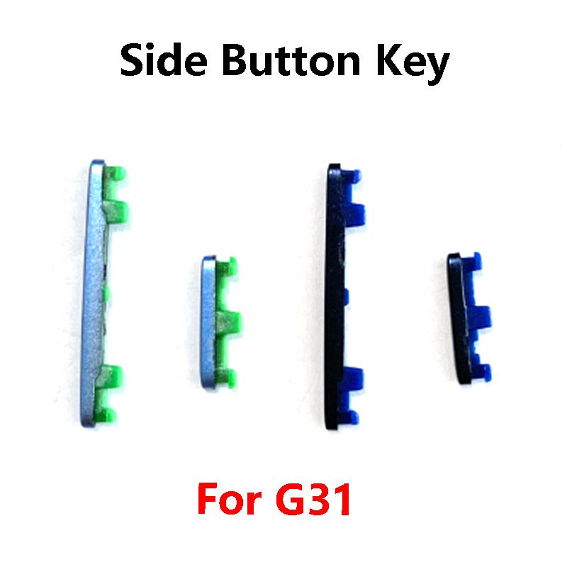 For Motorola Moto G31 Side Volume Button Power ON / OFF Buttton Key G31 black