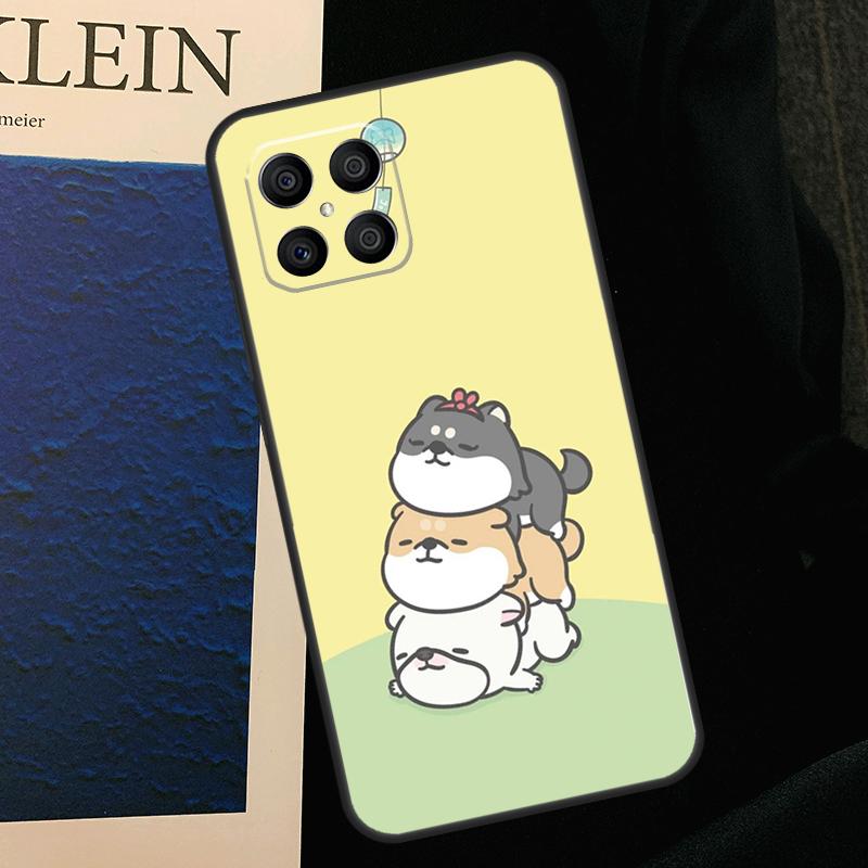 Cute Shiba Inu Case For Honor 200 Lite Magic 7 5 6 Pro Honor X9c X9b X9a X8b X8a X8 X9 50 70 90 Cover