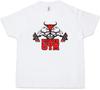 POWER GYM BULL Kids Boys T-Shirt Fitness Sports Bull Muscles Body Building-