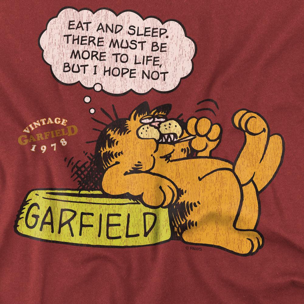 Garfield Mens Eat & Sleep T-Shirt