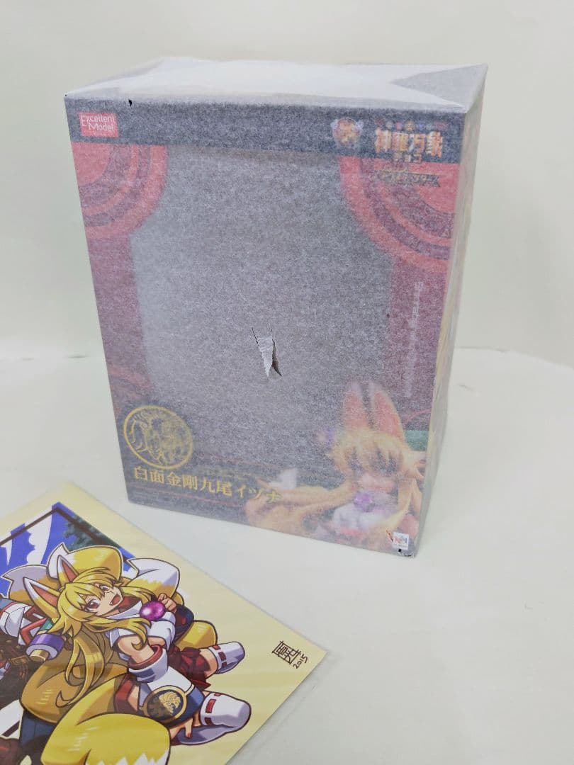 

[USED] Excellent Model Shinra Bansho Chocolate Hakumen Kongo Kyubi Izuna 1/8 Figure Bonus Included