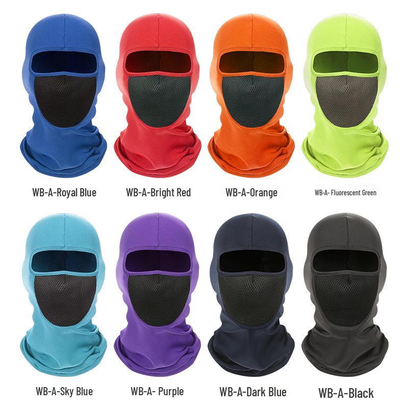 Breathable Spring-Summer Cycling & Ski Face Mask with Mesh Filter