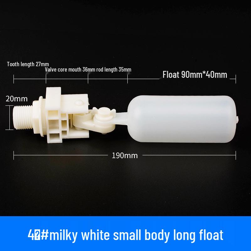Adjustable Transparent Plastic Float Valve for Water Tanks
