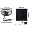 145*145mm 4 Inch USB Fan Cooling Fan Solar Fan 1pc