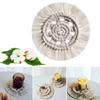 Table Decoration Handwoven Macrame Coasters Cotton Rope Braided Placemats Cup Pad Table Decor Heat Resistant Table Mat Cup