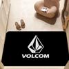 V-Volcom LOGO Lange Teppiche Nordischer Stil Schlafzimmer Wohnzimmer Fußmatte Zuhause Balkon Rutschfest Toilettenteppich
