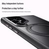 Samsung S26 Ultra Magnetische Handyhülle mit drehbarem Ständer und transparenter Abdeckung für S25 Plus