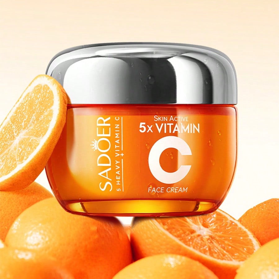 1PC Five-Layer Vitamin C Cream, Firming, Moisturizing, Hydrating And Softening The Skin Restore Skin