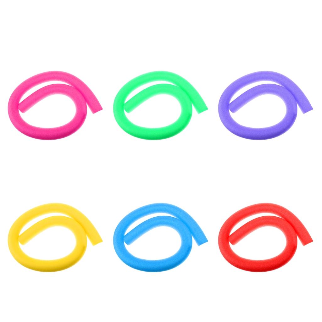 Floating Pool Noodle Hollow Foam Tube for Swimming Training Water Relaxation