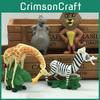 Madagascar Movie Action Figures 4pcs Doll Collection Toy For Kids Cute And Mini Toy