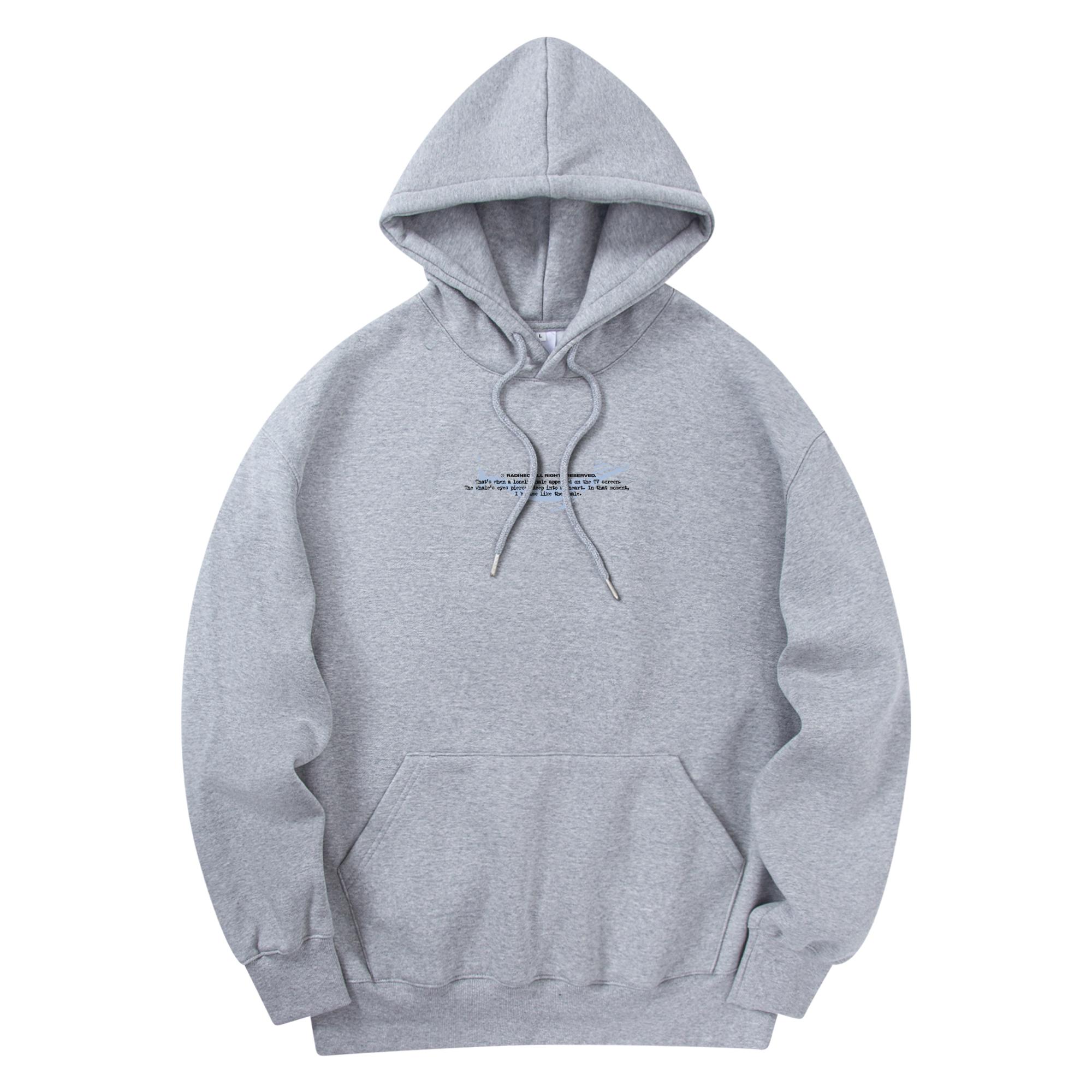 Radineo Whale Hood Grey Gray (Gray)/M