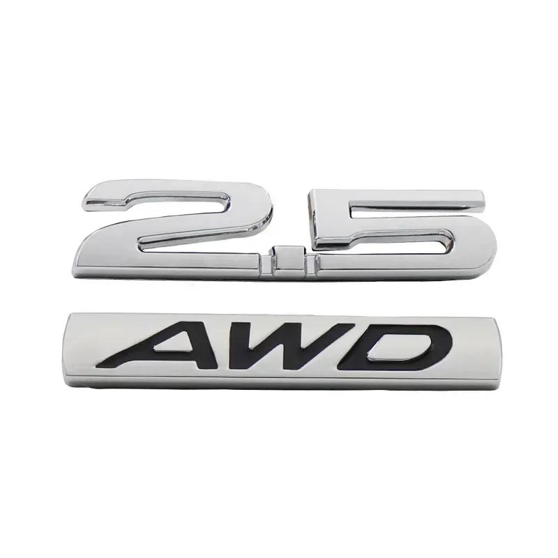 

3D 2.5 AWD for CX-5 CX-7 CX-9 RX7 RX8 626 MX5 Car Fender Side trunk Nameplate Decal Emblem Badge Sticker