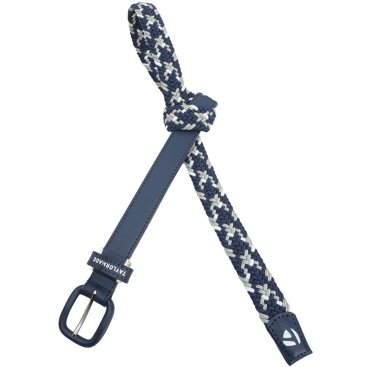 

TaylorMade Double Mesh Belt, Navy, Free Size, 24SS, TL366