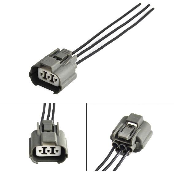

Bevinsee 3 Wire Engine Speed Sensor Wiring Plug Pig Tail Harness Plug Compatible with Honda Civic 1992-2000 Acura Integra 1994-2001 Accord 1990-2002