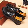 Cowhide British Loafers Men's Trend Versatile Doudou Shoes Casual Leather Shoes One Pedal Men's Shoes