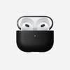 Coque AirPods 3 - Nomad - Cuir Véritable - Noir - Étui Moderne - Design Classique