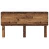 Headboard Made of Reclaimed Wood and Wood Based Material