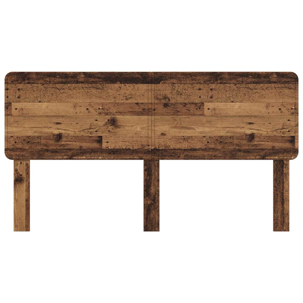 Headboard Made of Reclaimed Wood and Wood Based Material