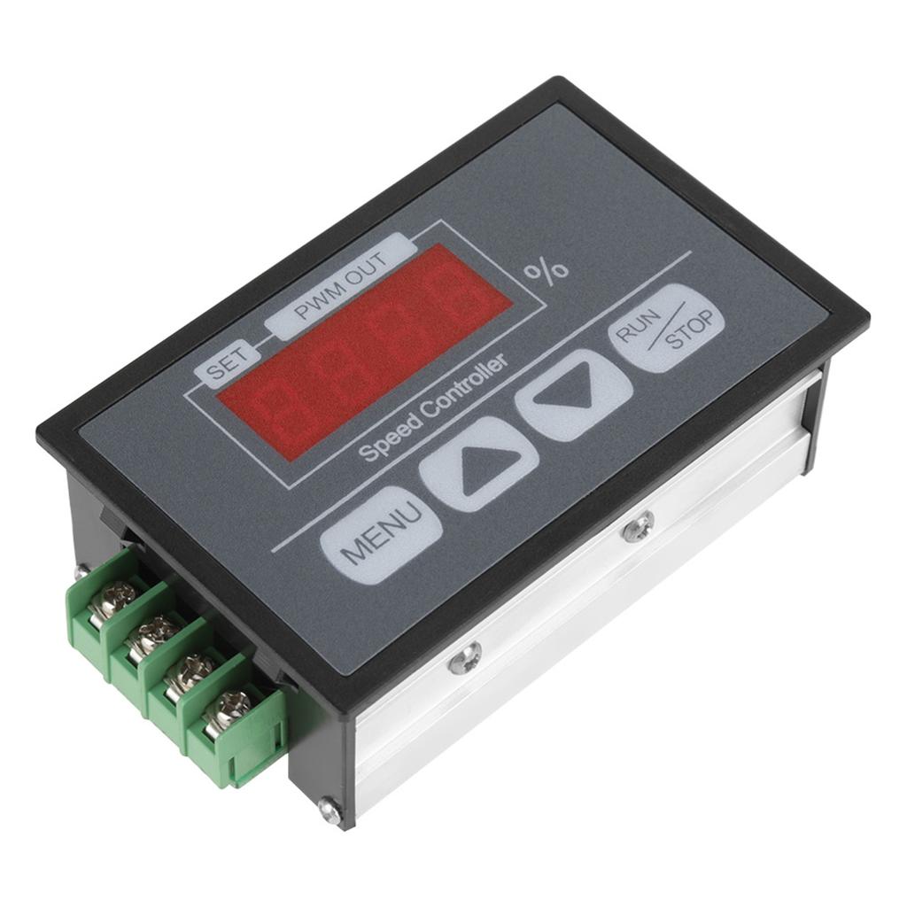 6 60V Digital Display Percentage Tachometer DC Motor Slow Start and Stop Speed Controller