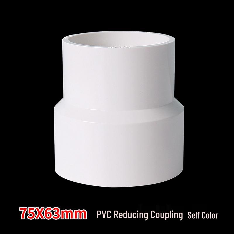 PVC Water Pipe Reducer Connector for Varied Diameters: 20, 25, 32, 40, 50, 63, 75mm