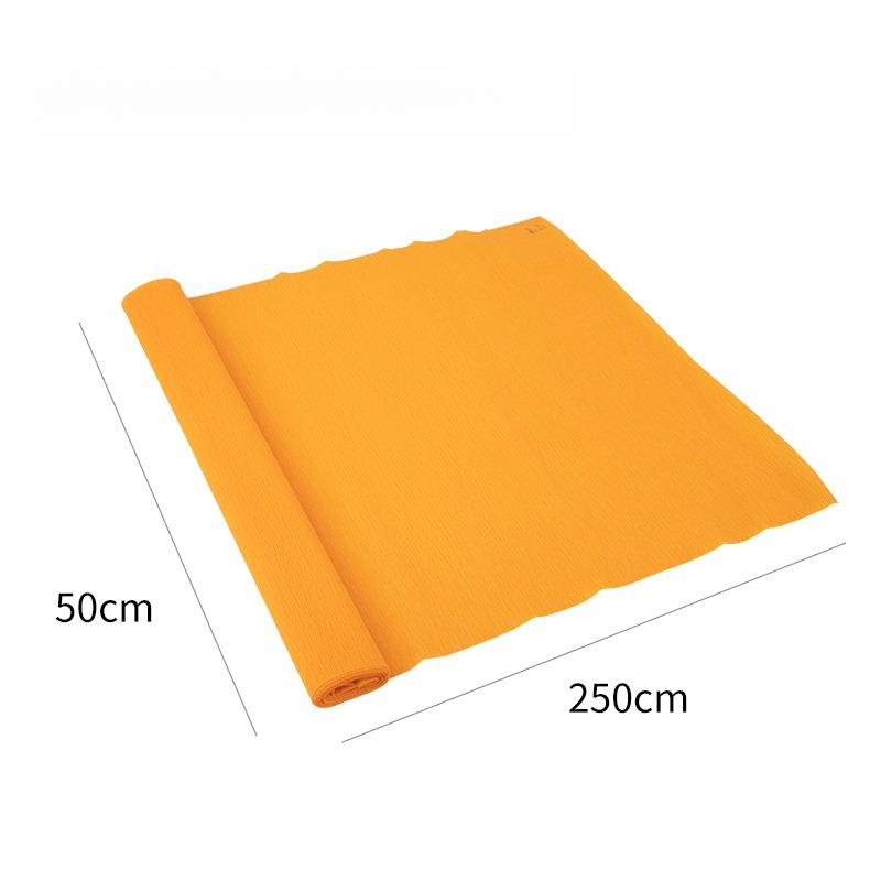 Color Handmade Crepe Paper Diy Paper Flower Material Gift Paper Roll Edge Paper Kindergarten Handmade Flower Origami