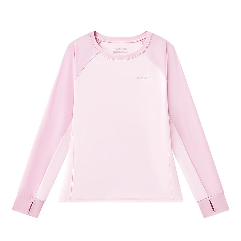 Moodytiger Girls' Long Sleeve UV Protection Sports T-Shirt