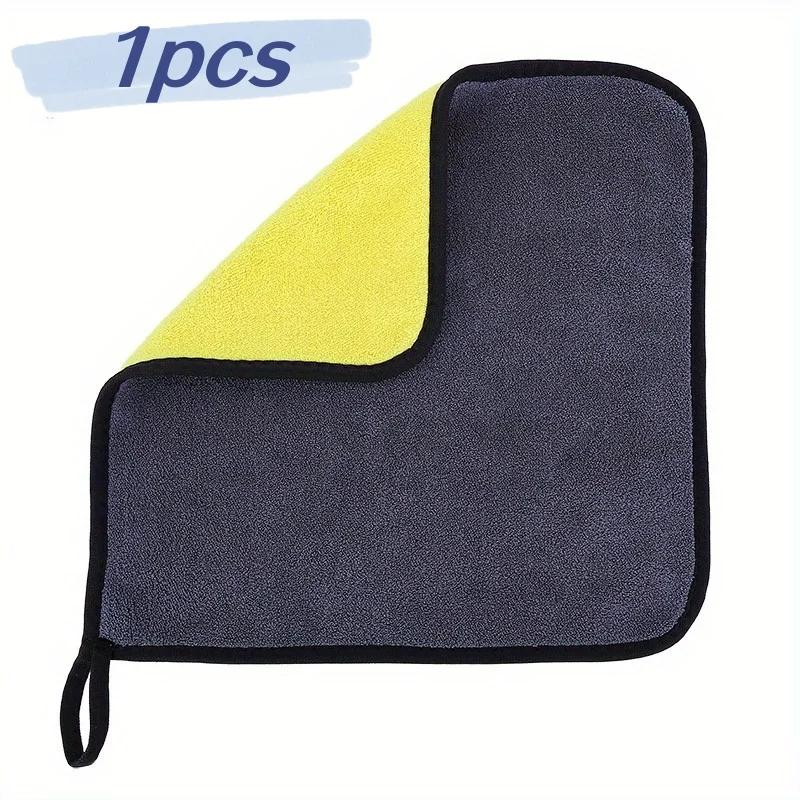 

1/5/10 шт., полотенца из микрофибры для чистки автомобиля, утолщенный слой, мягкая салфетка для сушки, полотенце для ухода за автомобилем, тряпки для мытья 30/60 см