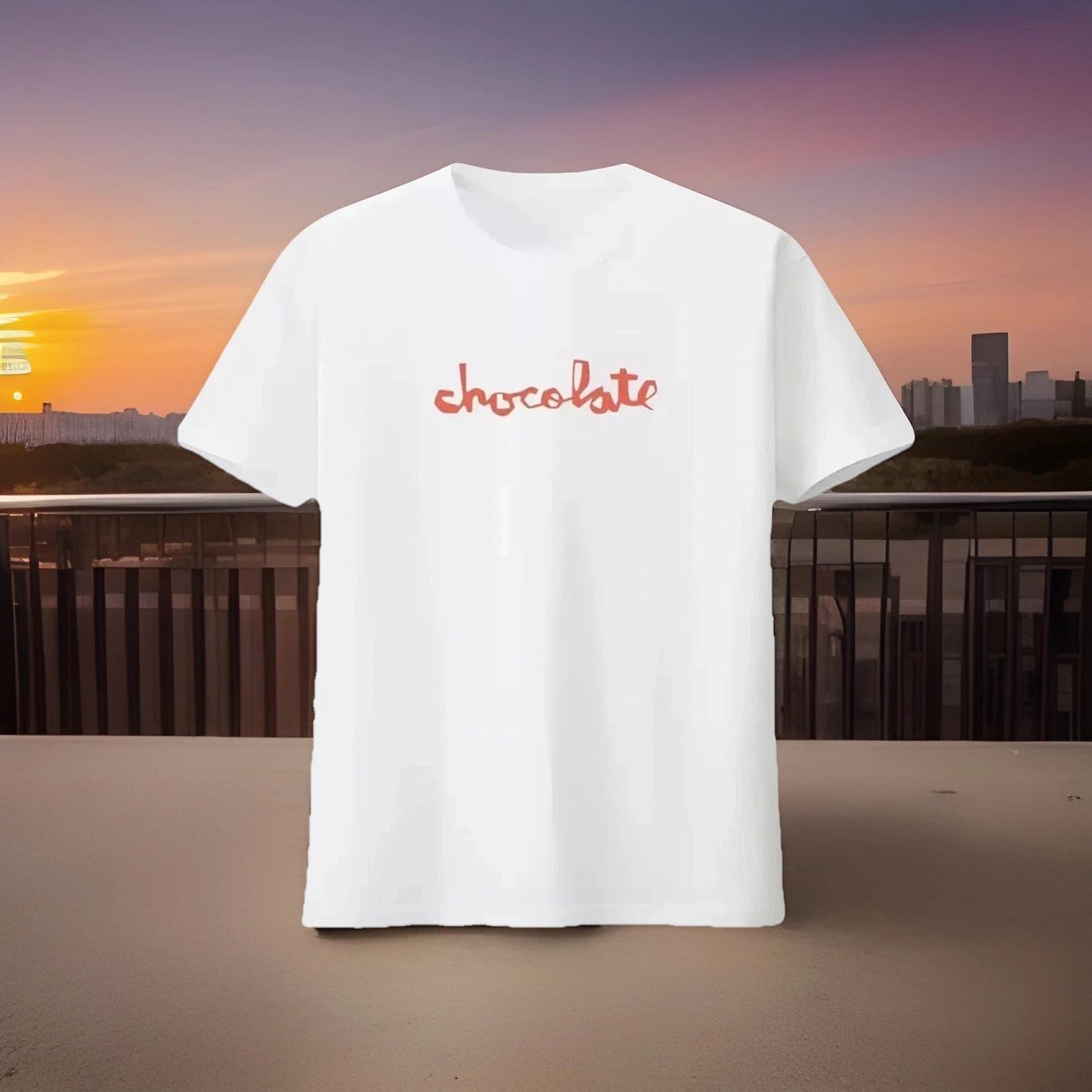 Skateboard T-Shirt - Mens XL With Skate Deck Logo Graphic Cotton White M