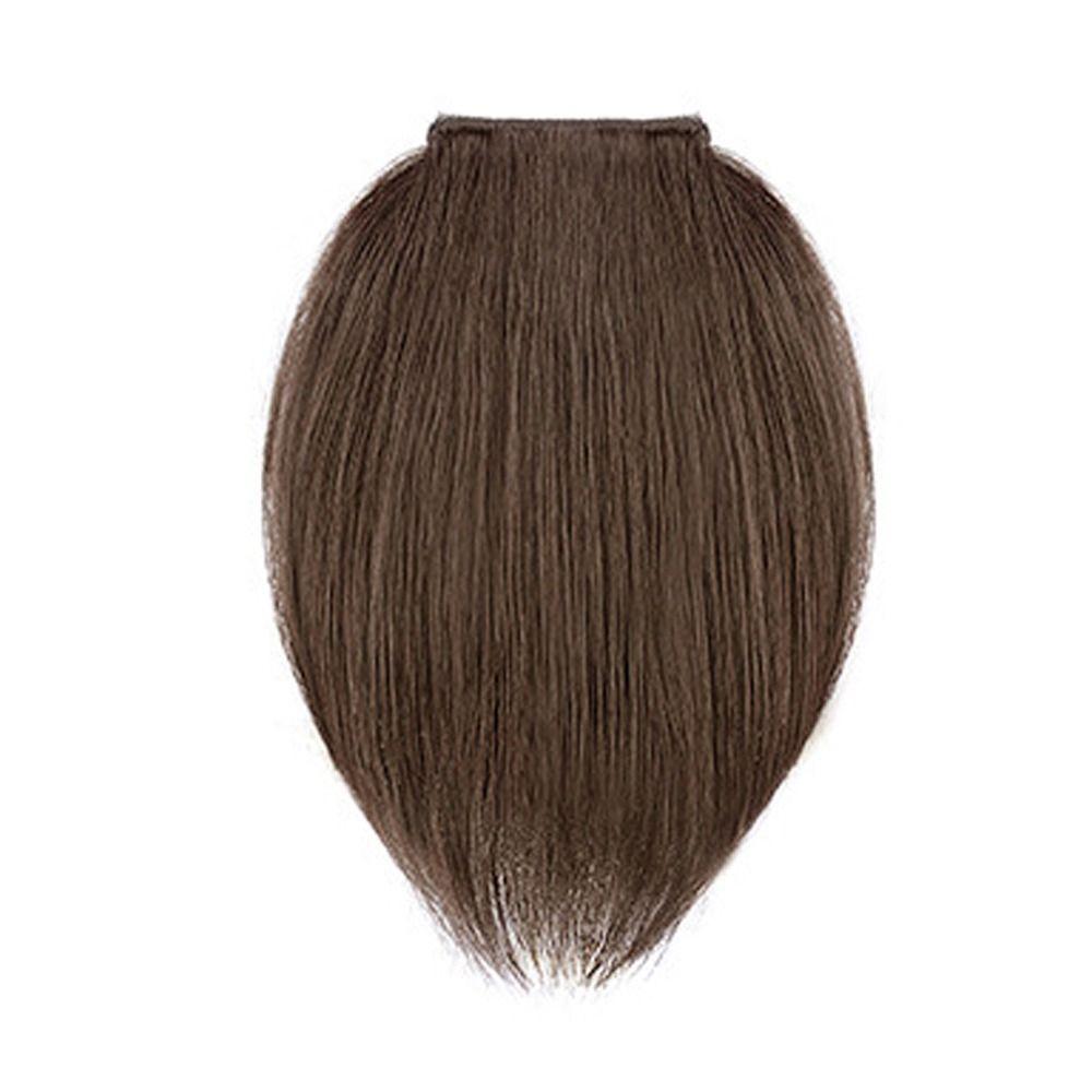 Invisible Seamless Hair Pads Heat Resistant Fiber Synthetic Pads Top Side Cover Hair Piece