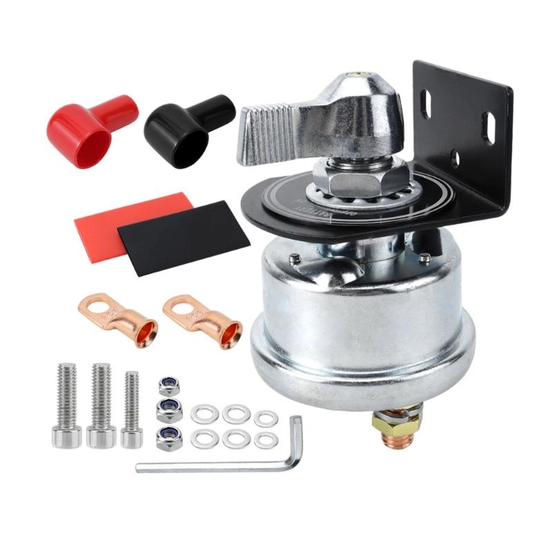 Battery Disconnect Switches, Isolator Cut Off Power Cut Battery Switches for Marine Car Boat Vehicles