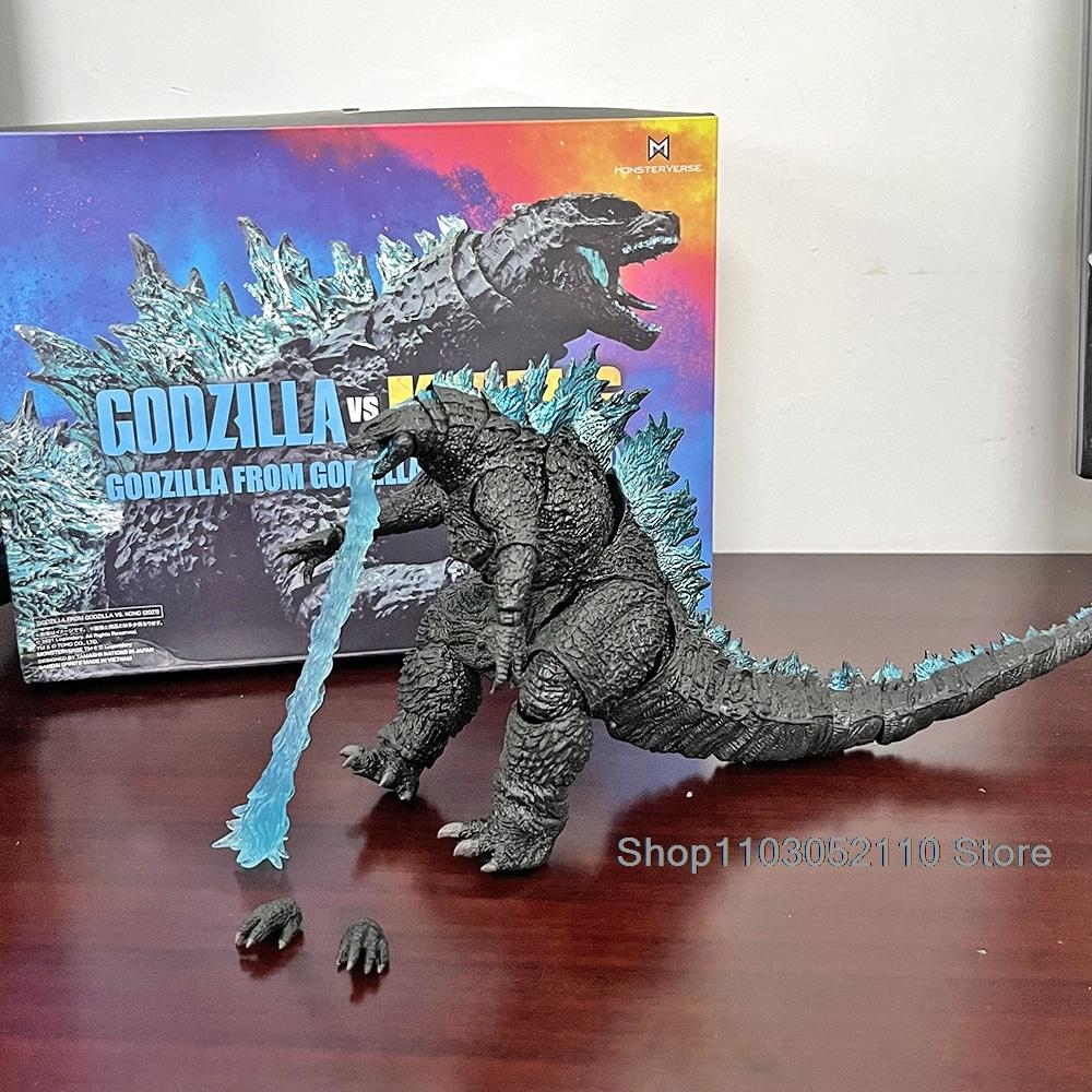 Godzilla Figure 2021 Movie SHM Edition Monster Godzilla Vs Kong Articulated PVC Action Toys Collection Model Birthday Gifts