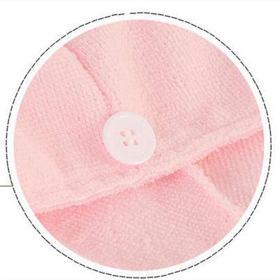 Simple Solid Color Dry Hair Towel Ultra -Fine Fiber Absorption Dry Hair Hat