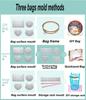Resin Women Bag Silicone Mold Creative Handmade Chain Bag Making Crystal Epoxy Resin Mould DIY Shoulder Bags Craft Mold Supplies