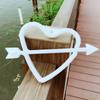 Adorable Heart Shape LED Light Decorative Wall Hanging Lamp for Bedroom Dormitory