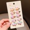 Infant Cartoon Hair Clips for Girls - Cute, Small Hairpins