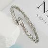 High-end Fashionable Light Luxury Geometric Snake-shaped High-jointed Bracelet Open Trend Bracelet