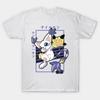 2026 Nieuwe Mode Digimon Gabumon Evolutie Katoen Zomer Casual T-shirt met Korte Mouwen Heren en Dames Ouder-Kind T-shirt -...
