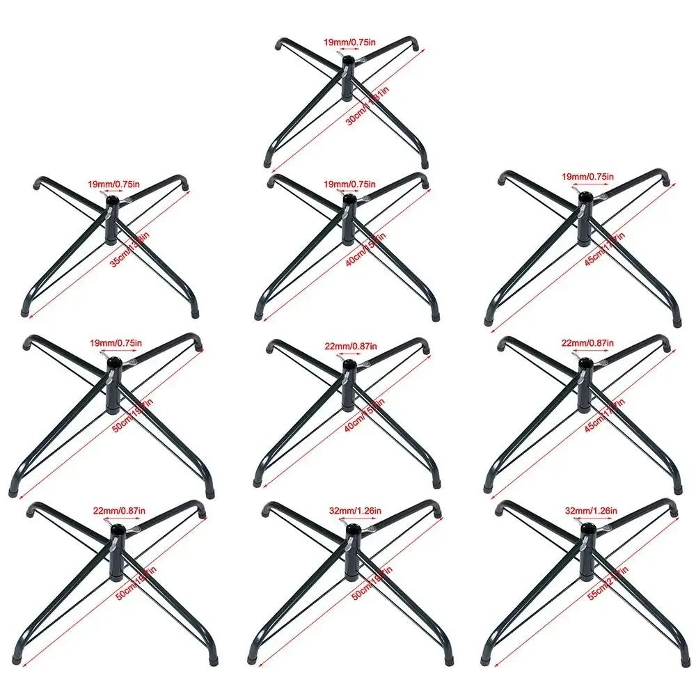 Metal Christmas Tree Stand Base Sturdy Rotating Artificial Christmas Tree Base Christmas Tree Stand Legs