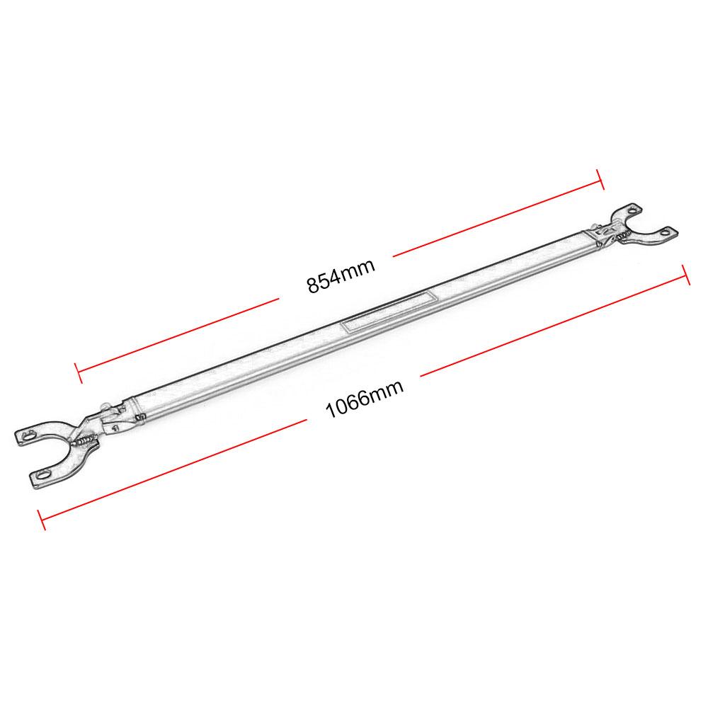 Per Civic EG EK 92-00 / Del Sol 93-97 / Integra DC2 94-01 Kit Barra Ammortizzatori Anteriore Posteriore 2 in 1