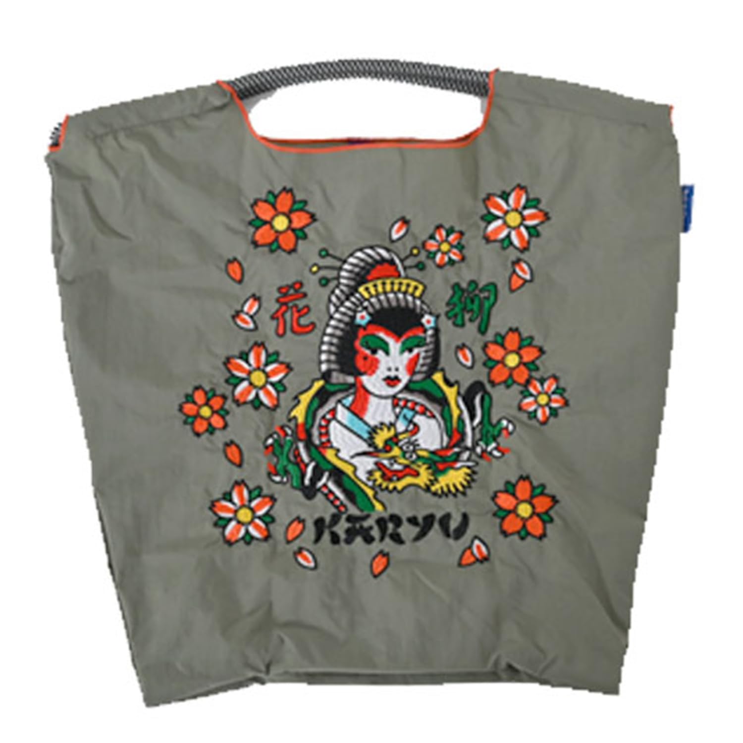 

Сумка-шоппер размера M Karyu Hanayagi Eco Bag 334001 [Ball & Chain] (СЕРЫЙ МЕТАЛЛИК, M)