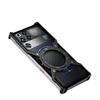 Red Magic 11 Pro+ Metal X-Shape Case with Magnetic Luminous Gear Rotating Stand