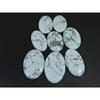 364Cts. Natural Howlite Oval Shape Cabachon Loose Gemstone 08 Pcs Lot C-2559