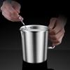 Professioneller Edelstahl-Messbecher mit Griff Korrosionsbeständiger Messzylinder Für Cafés Und Bäckereien