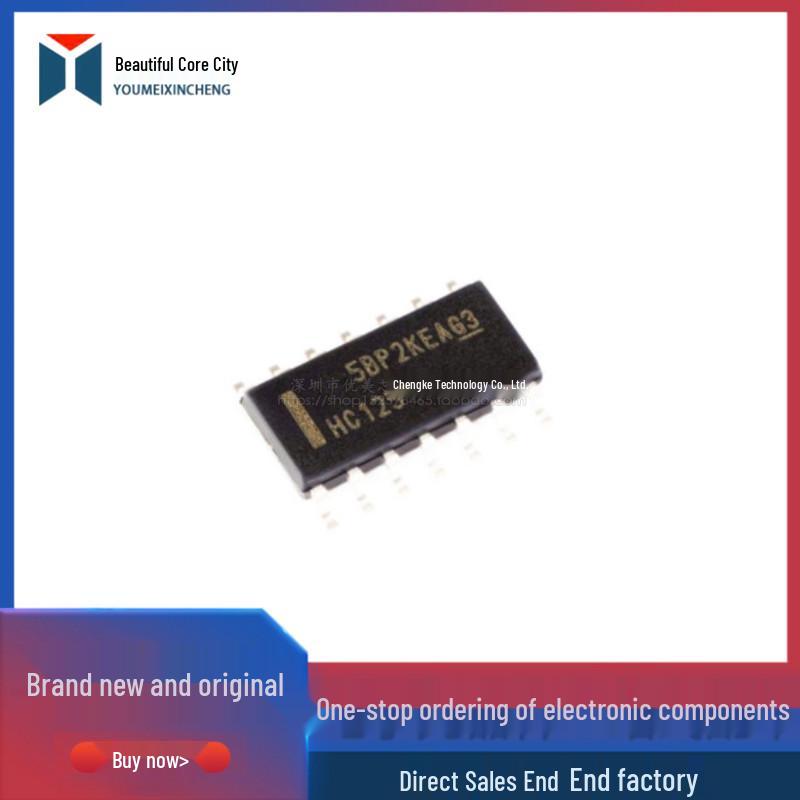 New Imported SN74HC125DR SOIC-14 Quad Bus Buffer Gate with Tri-state Output