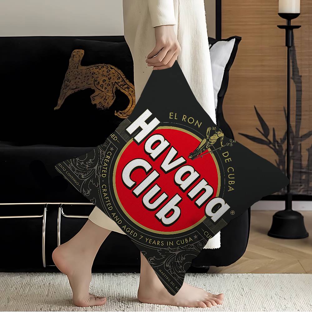 H-Havana C-Club Pillow Cover for Bedroom Room and Living Room Sofa Decorative Cushion Cover