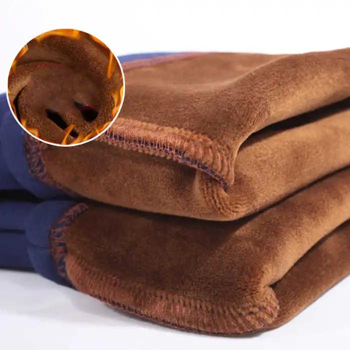 Women's Fall/Winter High-Waisted Stretch Pencil Pants Thickened Outerwear Leggings Skinny-Fit Long Pants