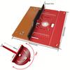 Upgraded Aluminium Router Table Insert Plate Woodworking Tool Set with Miter Gauge and Sliding Tenoning Fence for Router Table