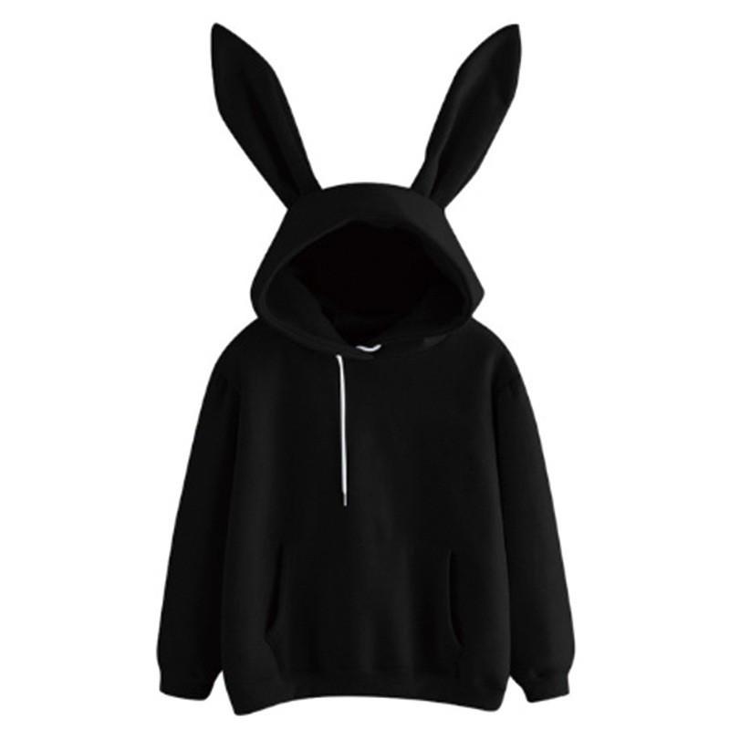 Unisex Oversized Hoodie With Rabbit Ear